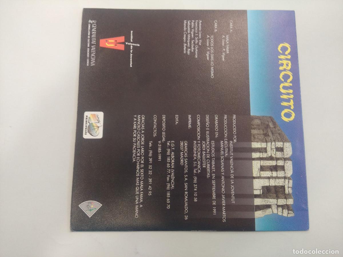 Discos de vinilo: MALA FAMA/MALA FAMA/SINGLE. - Foto 3