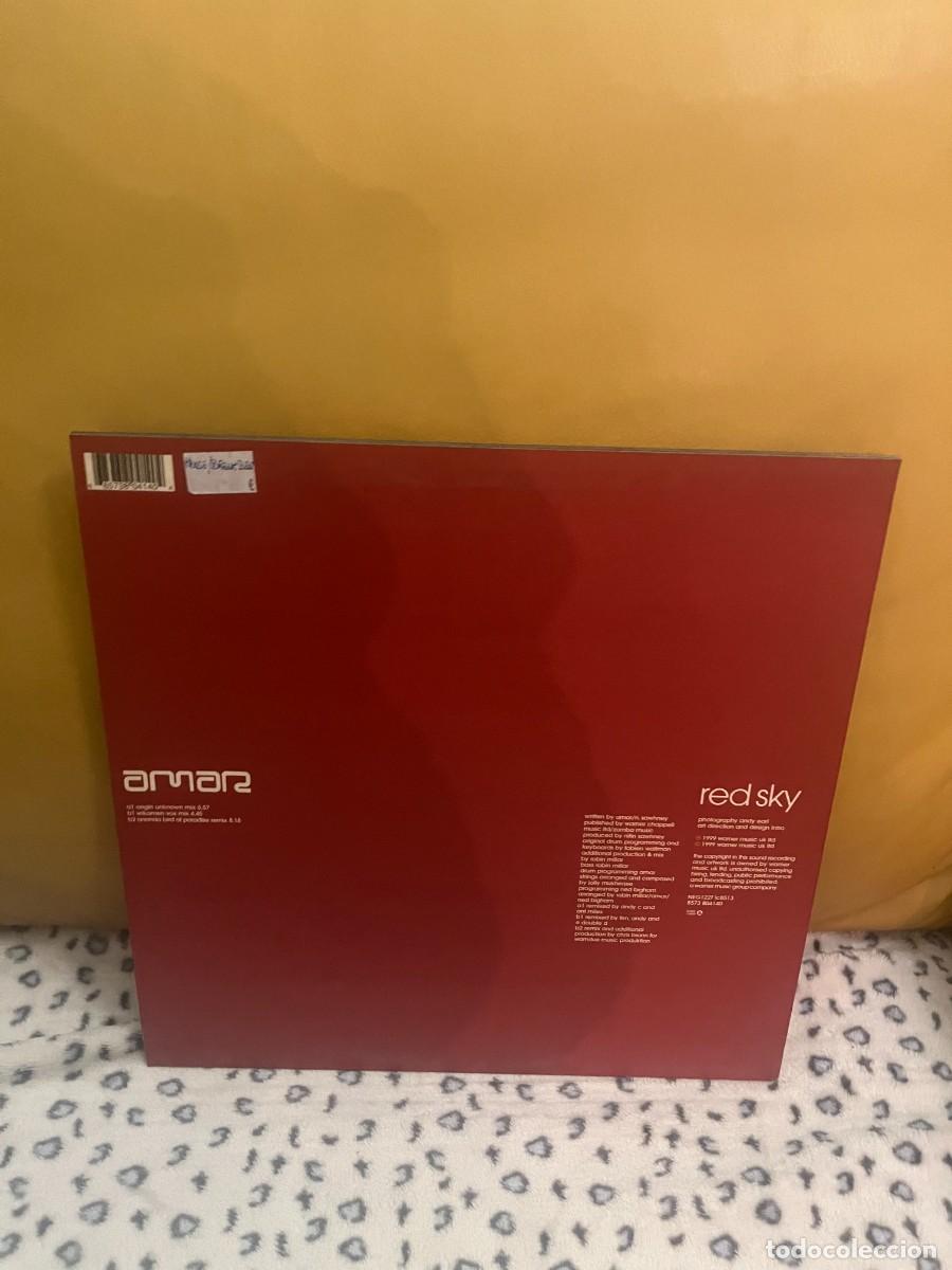 Discos de vinilo: Amar &lrm;&ndash; Red Sky - Foto 2