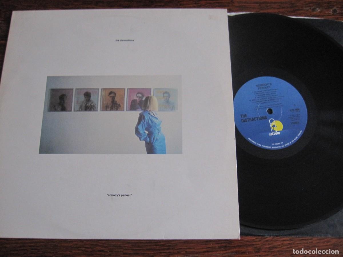 Discos de vinilo: THE DISTRACTIONS &rdquo;Nobody&acute;s Perfect&rdquo; - Foto 1