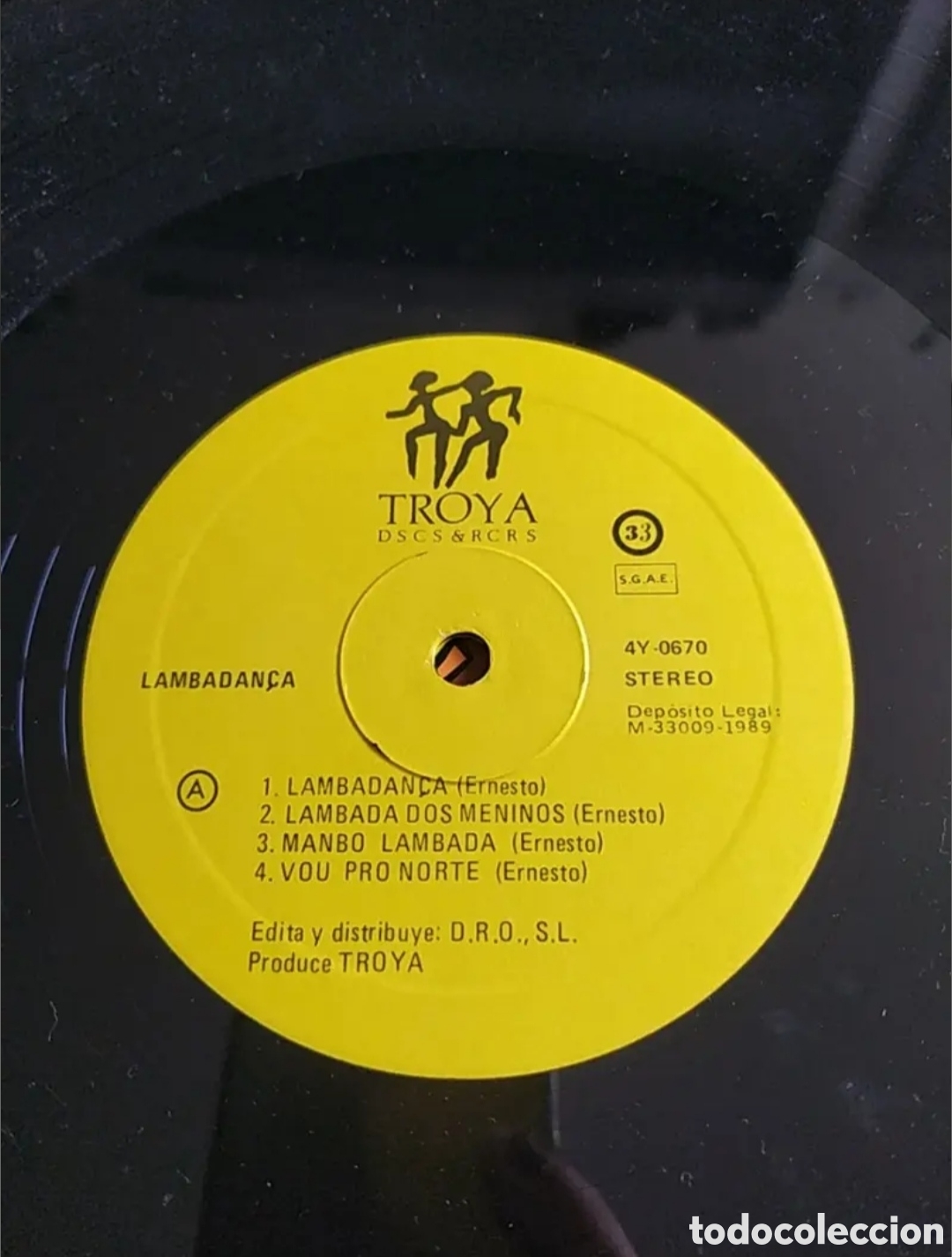 Discos de vinilo: Lp Mistura Tropical. Lambada - Foto 3
