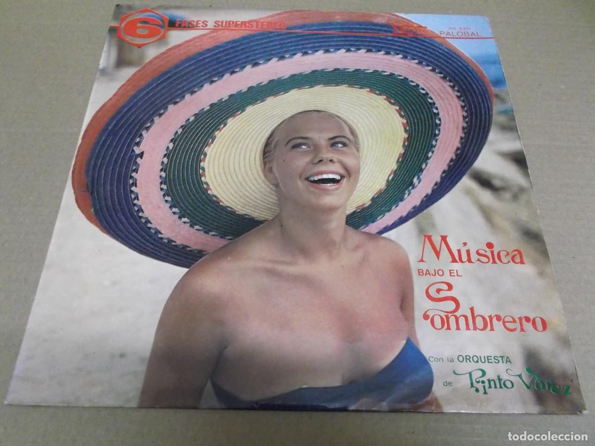 Disques de vinyle: PINTO VAREZ Y SU ORQUESTA (LP) MUSICA BAJO EL SOMBRERO A&Ntilde;O 1969