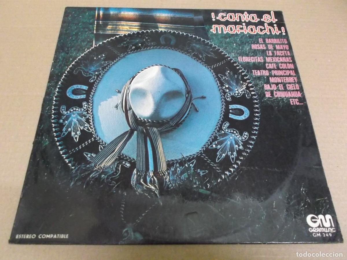 Disques de vinyle: EL MARIACHI DE SILVESTRE VARGAS (LP) CANTA EL MARIACHI A&Ntilde;O 1973