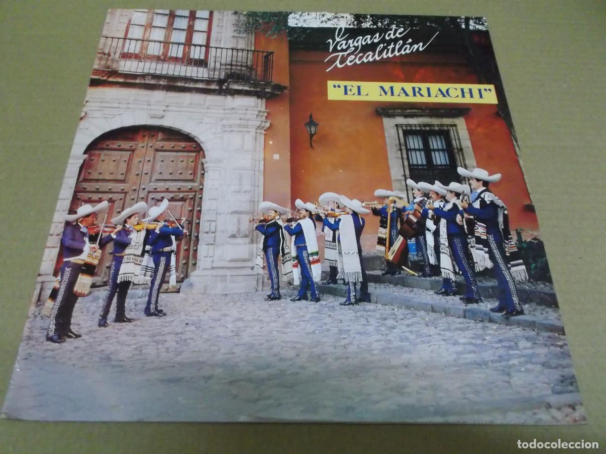 Discos de vinilo: VARGAS DE TECALITLAN (LP) EL MARIACHI A&Ntilde;O 1990 - Foto 1
