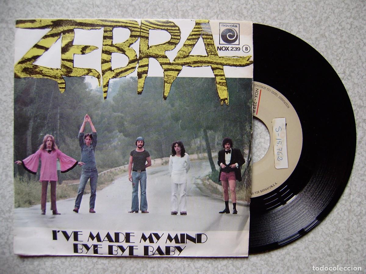 Discos de vinilo: ZEBRA..I&acute;VE MADE MY MIND + 1 - Foto 1