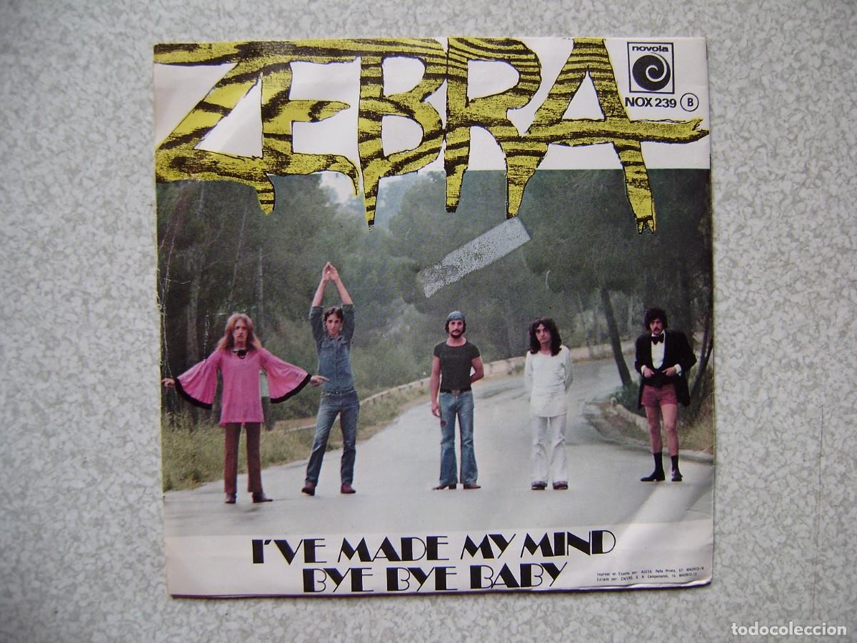 Discos de vinilo: ZEBRA..I&acute;VE MADE MY MIND + 1 - Foto 2