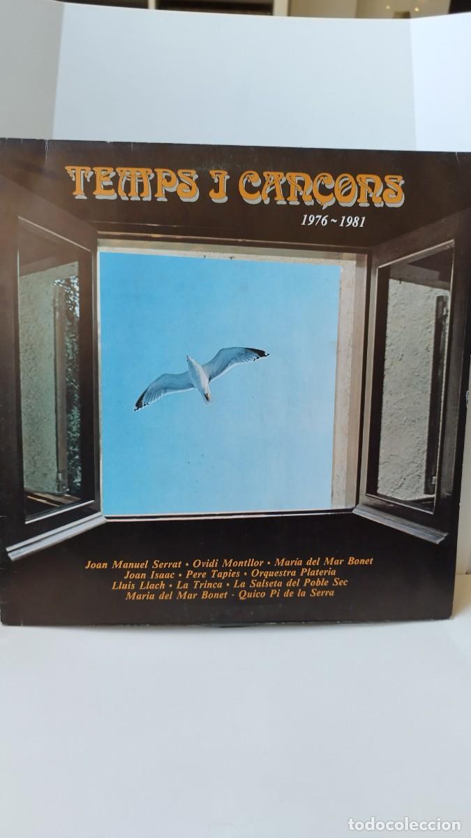 Discos de vinilo: Temps I Can&ccedil;ons 1976-1981.Vinilo Lp - Foto 1