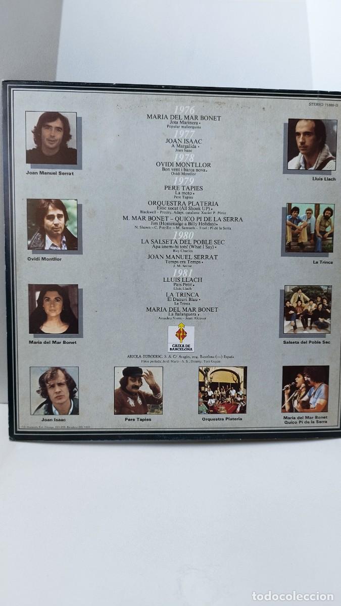 Discos de vinilo: Temps I Can&ccedil;ons 1976-1981.Vinilo Lp - Foto 3