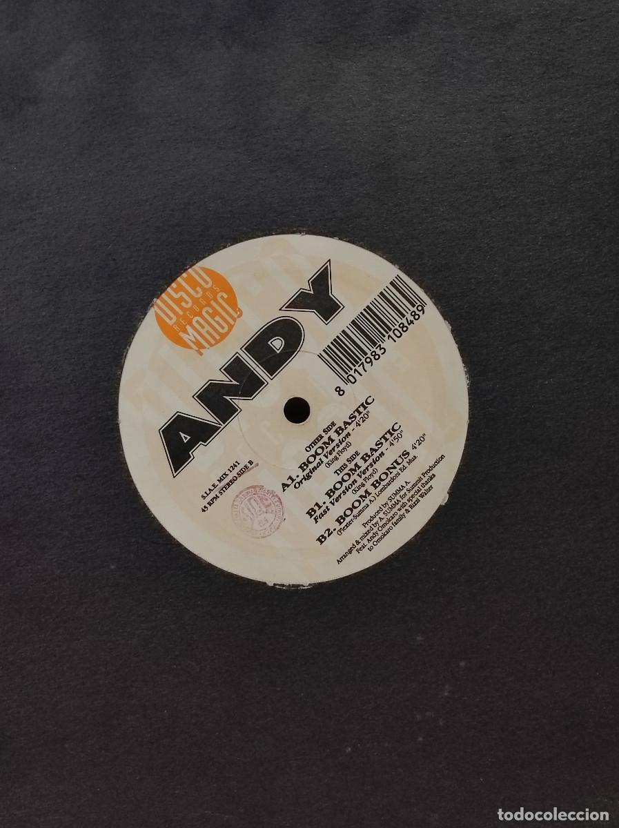 Discos de vinilo: Andy &ndash; Boombastic - Foto 3