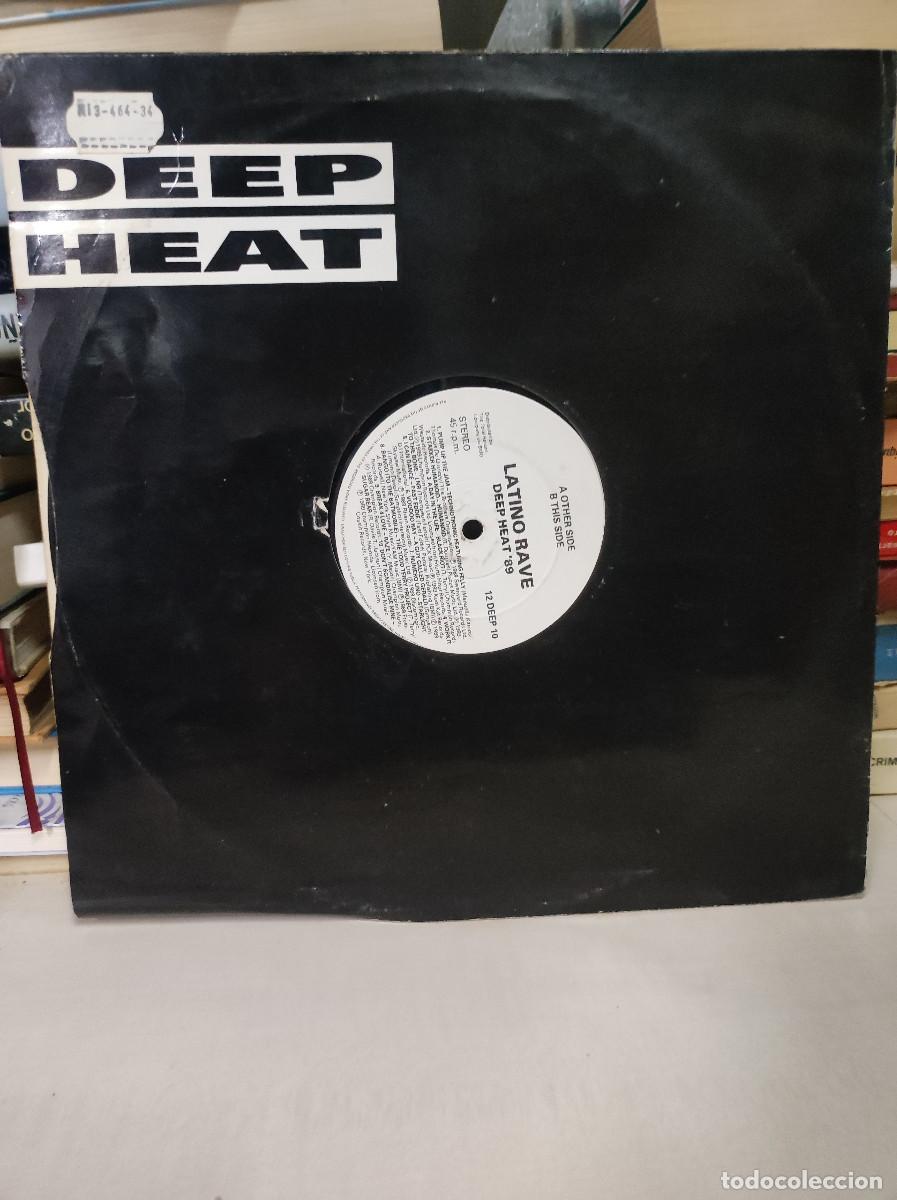 Discos de vinilo: Latino Rave &ndash; Deep Heat 89 - Foto 2