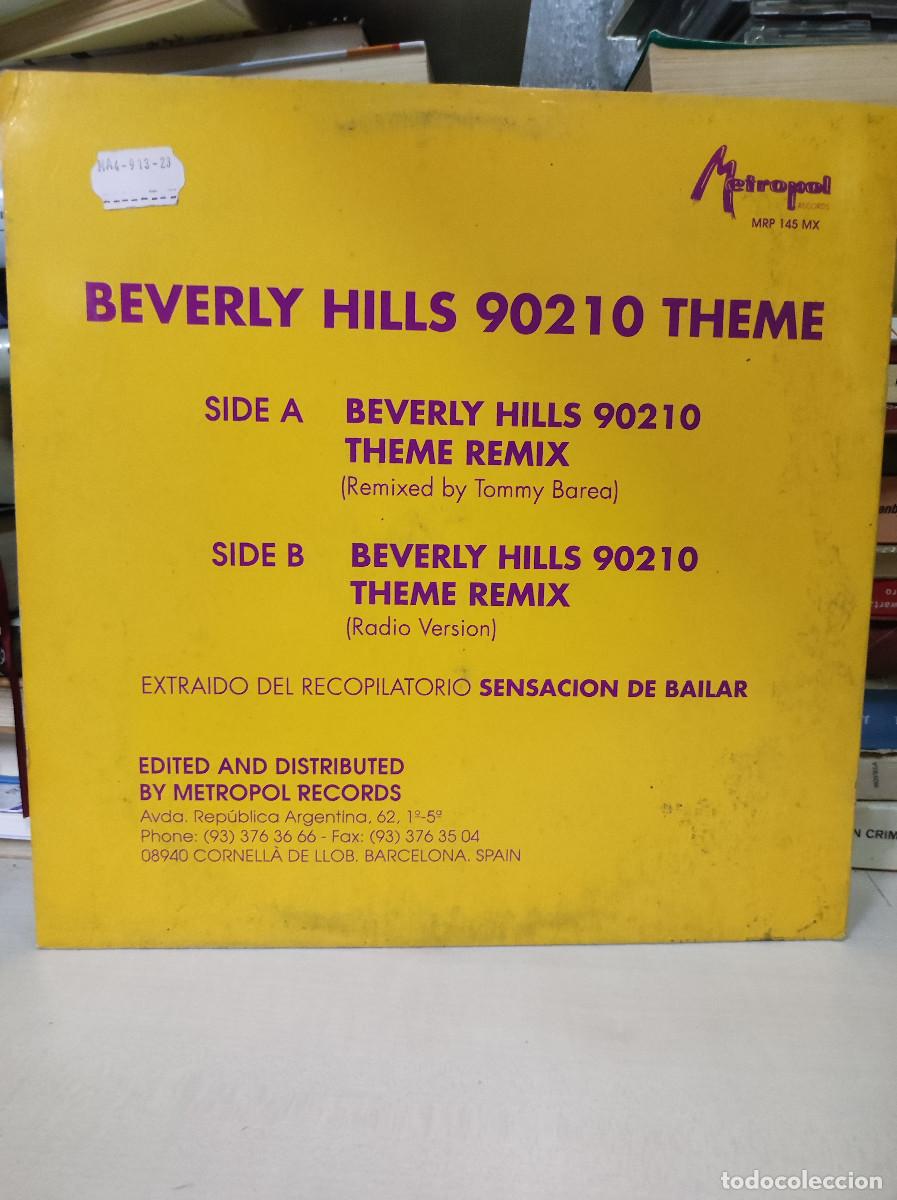 Discos de vinilo: Tommy Barea &ndash; Beverly Hills 90210 Theme - Foto 2