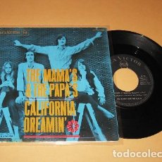 Discos de vinilo: THE MAMA'S & THE PAPA'S - CALIFORNIA DREAMIN' / MONDAY MONDAY - SINGLE - 1966