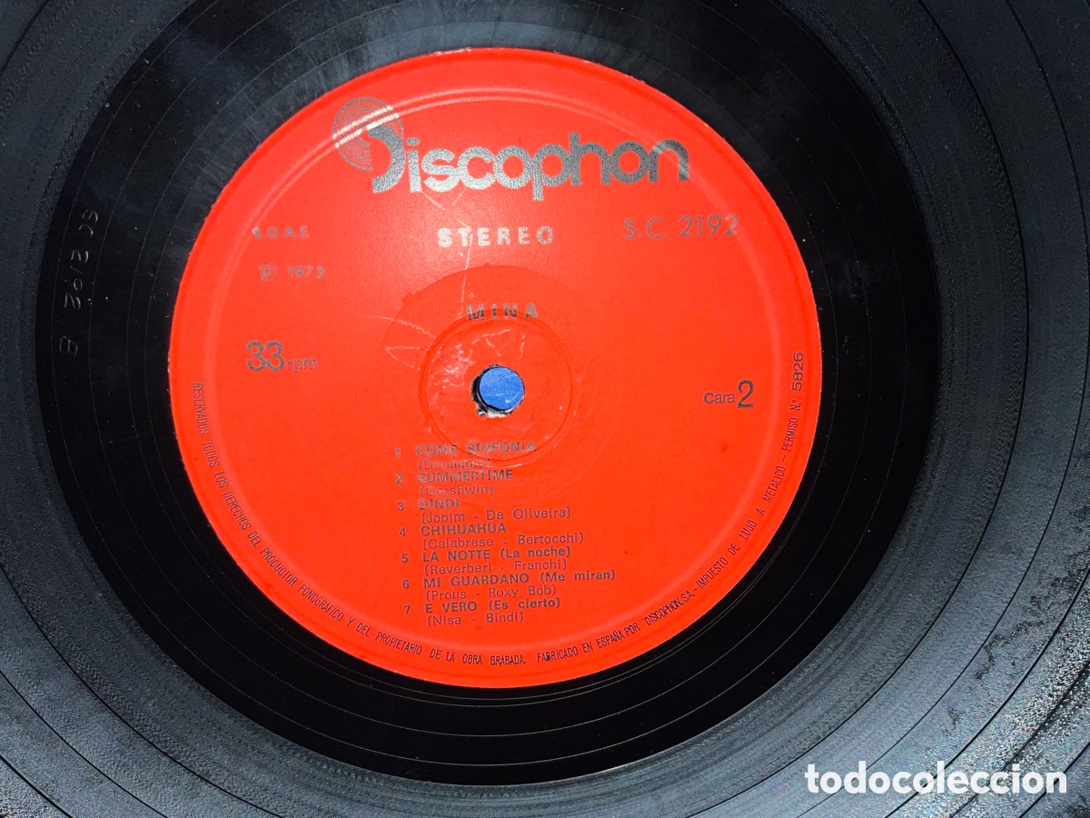 Discos de vinilo: MINA - Foto 3