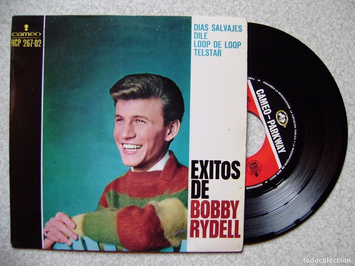 Discos de vinilo: EXITOS DE BOBBY RYDELL.DIAS SALVAJES + 3...RARO - Foto 1