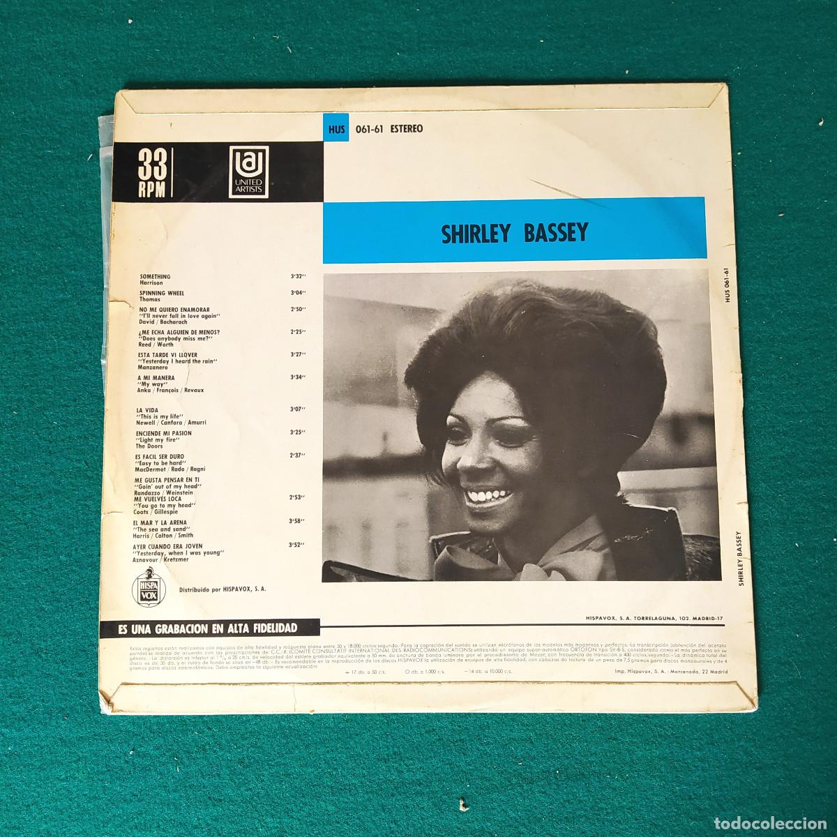 Discos de vinilo: Shirley Bassey &ndash; Shirley Bassey - Foto 2