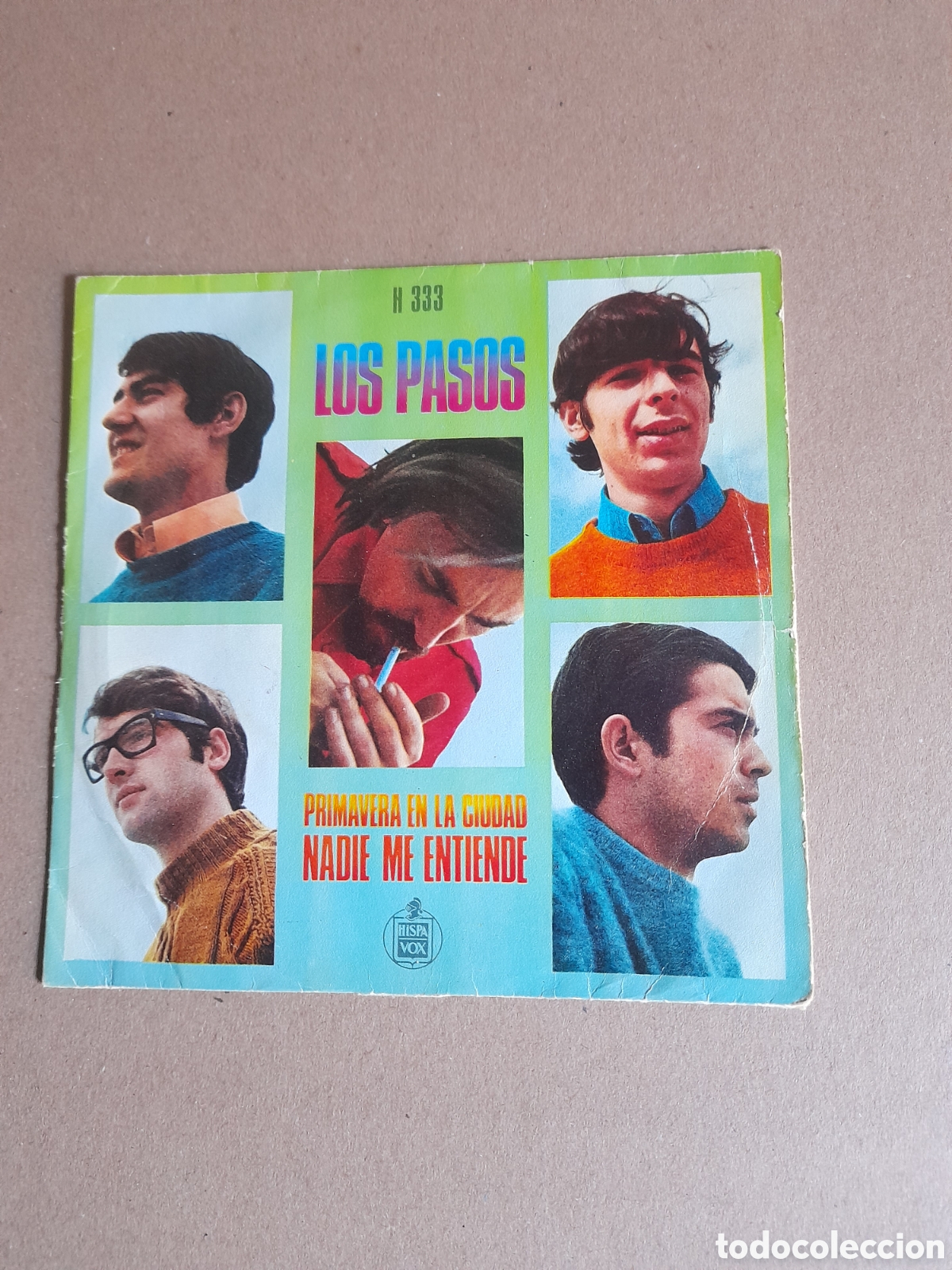 Discos de vinilo: Vinilo, Los Pasos, Primavera en la ciudad de 1968 - Foto 1