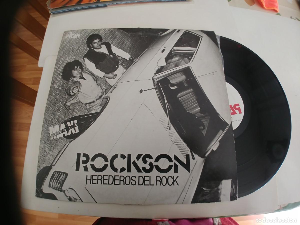 Discos de vinilo: ROCKSON-MAXI HEREDEROS DEL ROCK - Foto 1