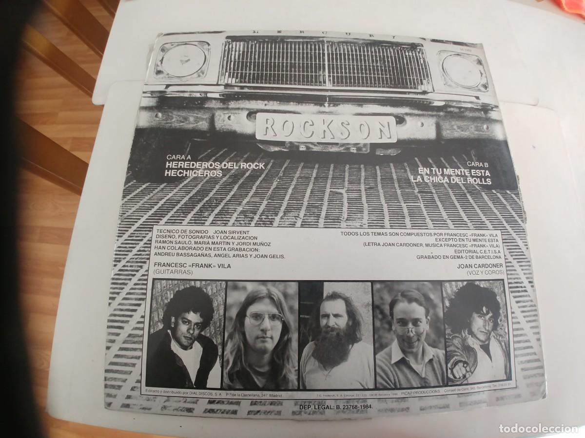 Discos de vinilo: ROCKSON-MAXI HEREDEROS DEL ROCK - Foto 2