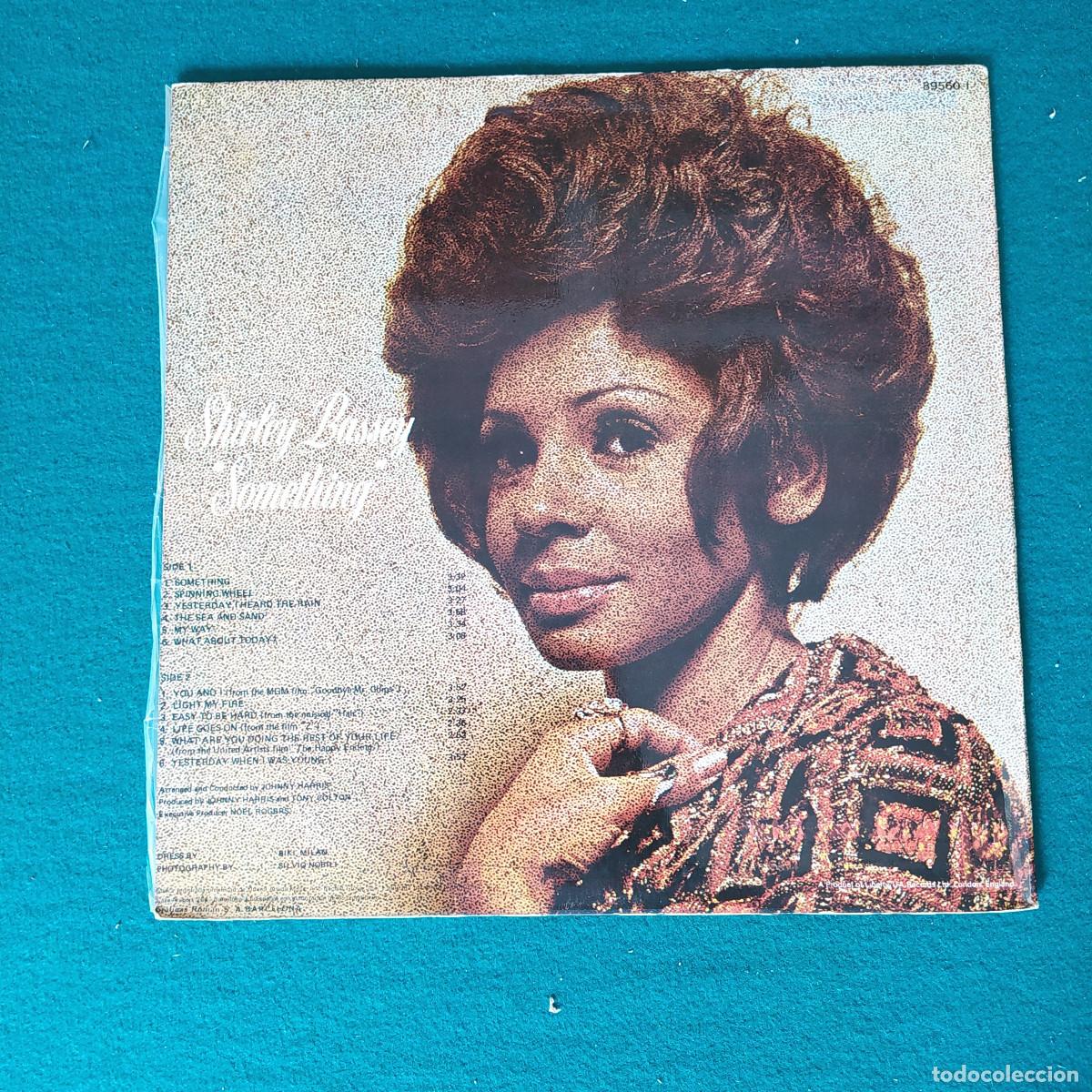 Discos de vinilo: Shirley Bassey &ndash; Something - Foto 2