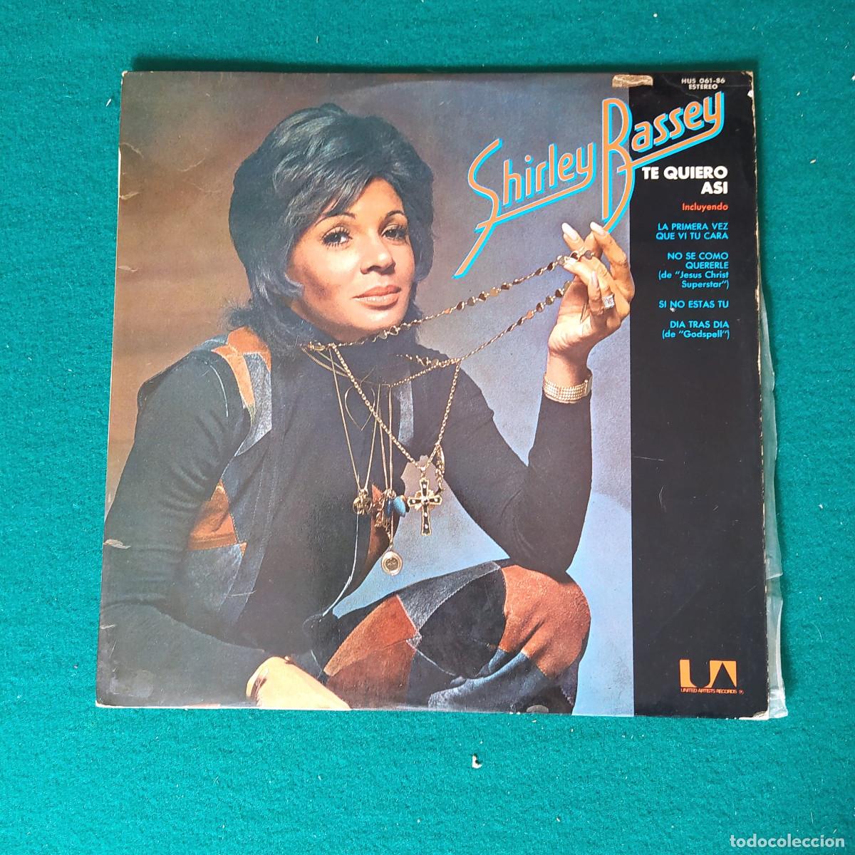 Discos de vinilo: Shirley Bassey &ndash; Te Quiero Asi - Foto 1
