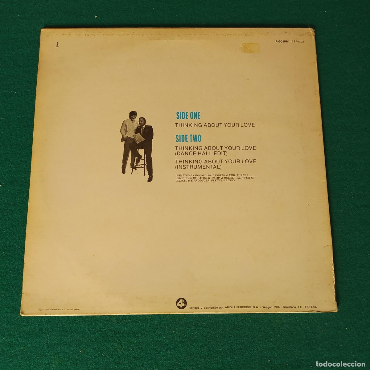 Discos de vinilo: Skipworth & Turner &ndash; Thinking About Your Love - Foto 2