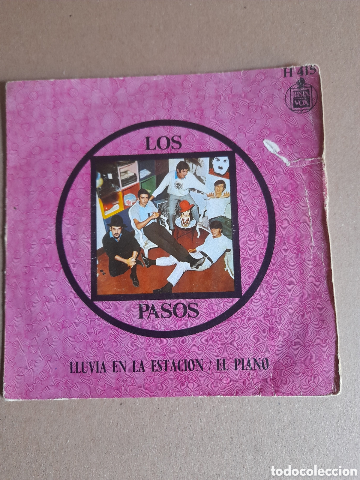 Discos de vinilo: Vinilo, Los Pasos, Lluvia en la Estaci&oacute;n de 1968 - Foto 1