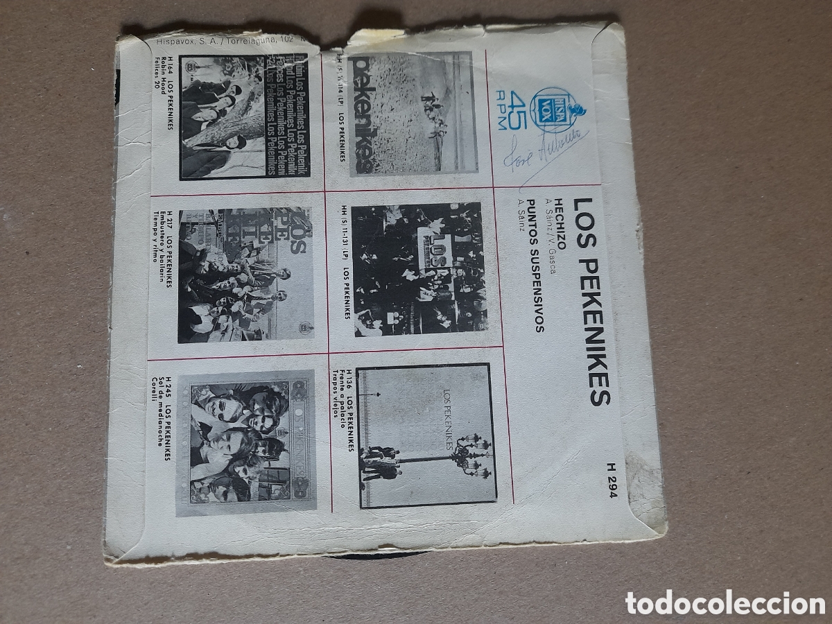 Discos de vinilo: Vinilo, Los Pekenikes, Hechizo de 1968 - Foto 3