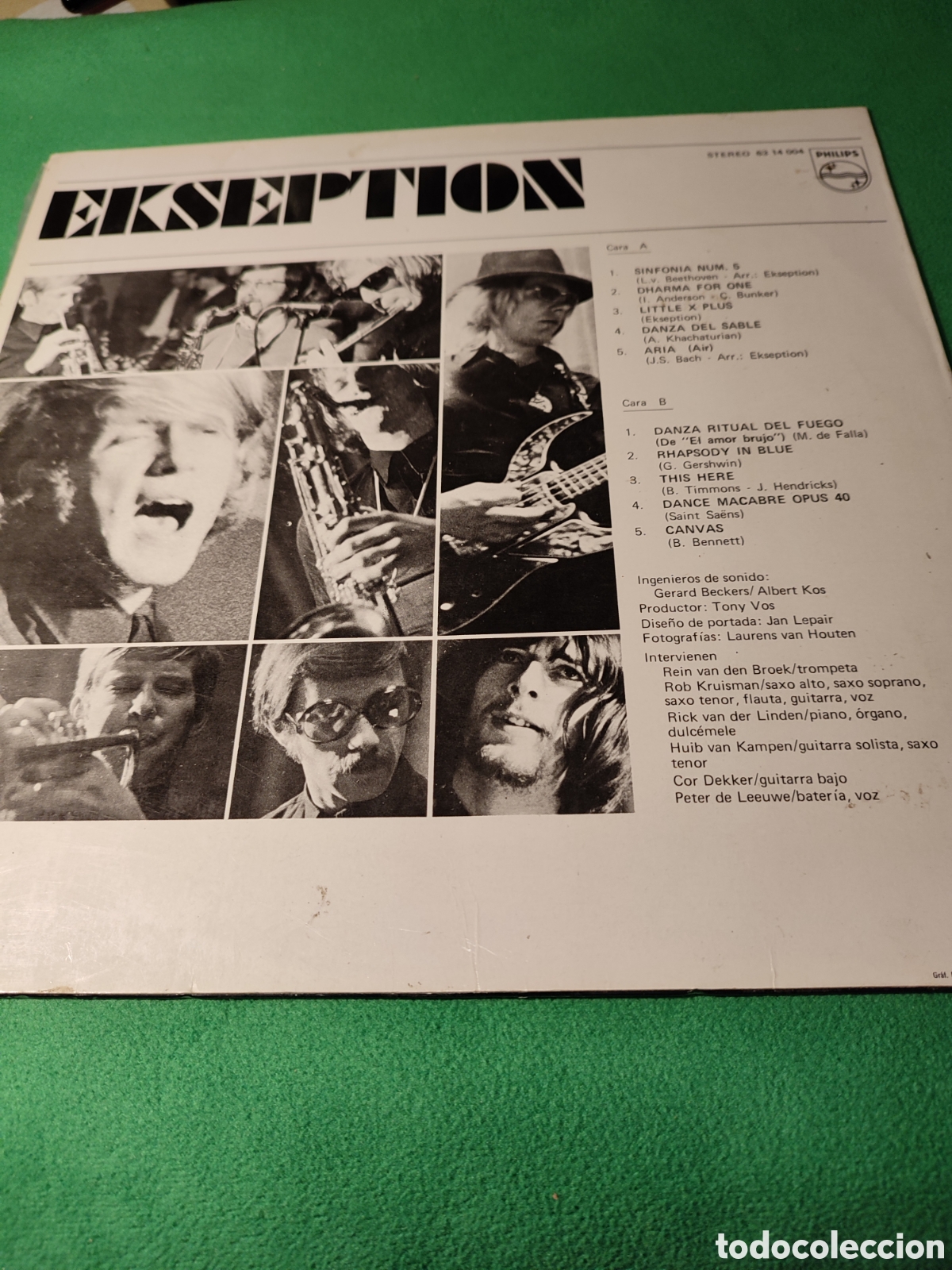 Discos de vinilo: Ekseption - Same Vinilo Lp - Foto 2