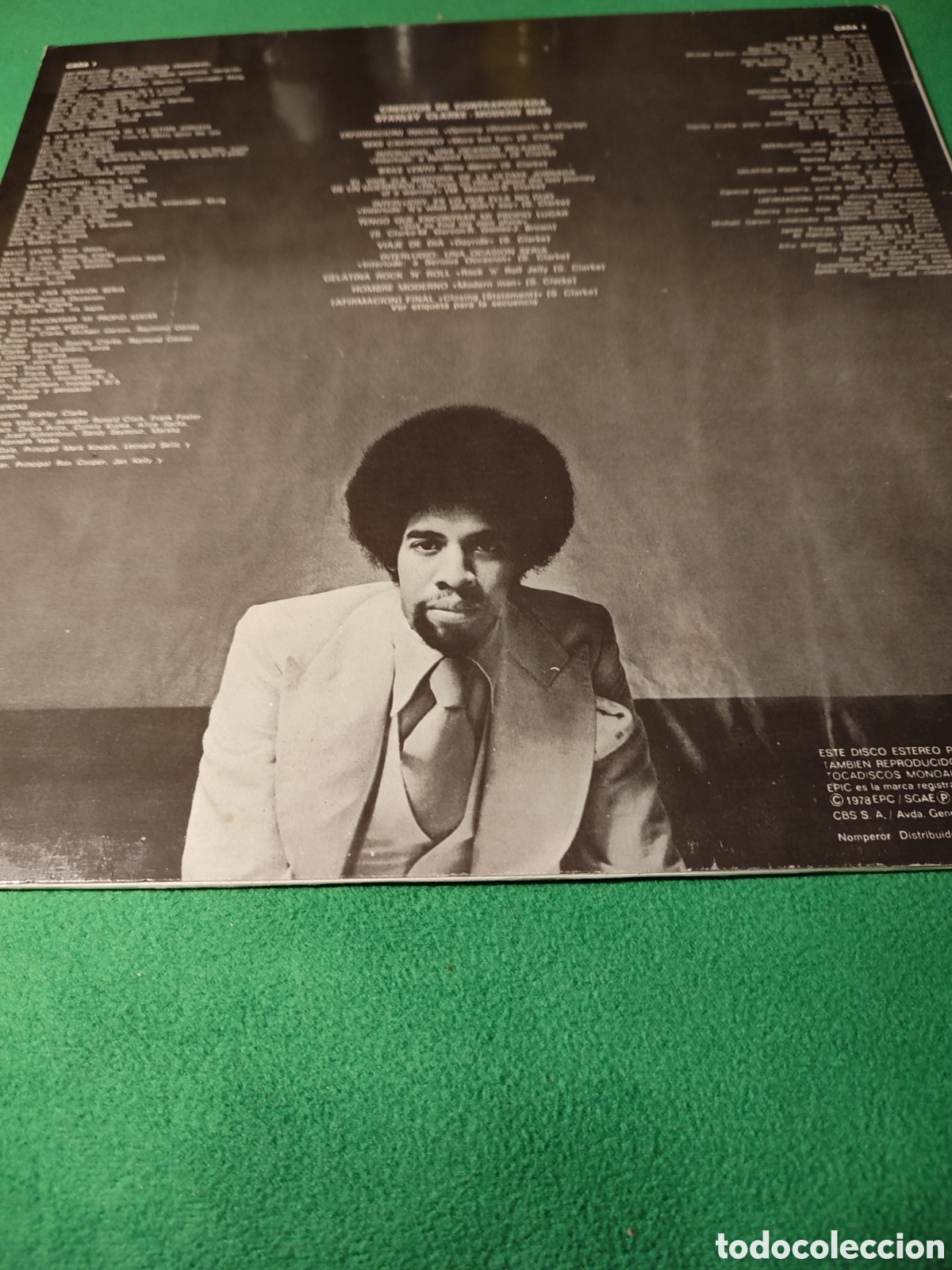 Discos de vinilo: Stanley Clarke - Modern man - Foto 2
