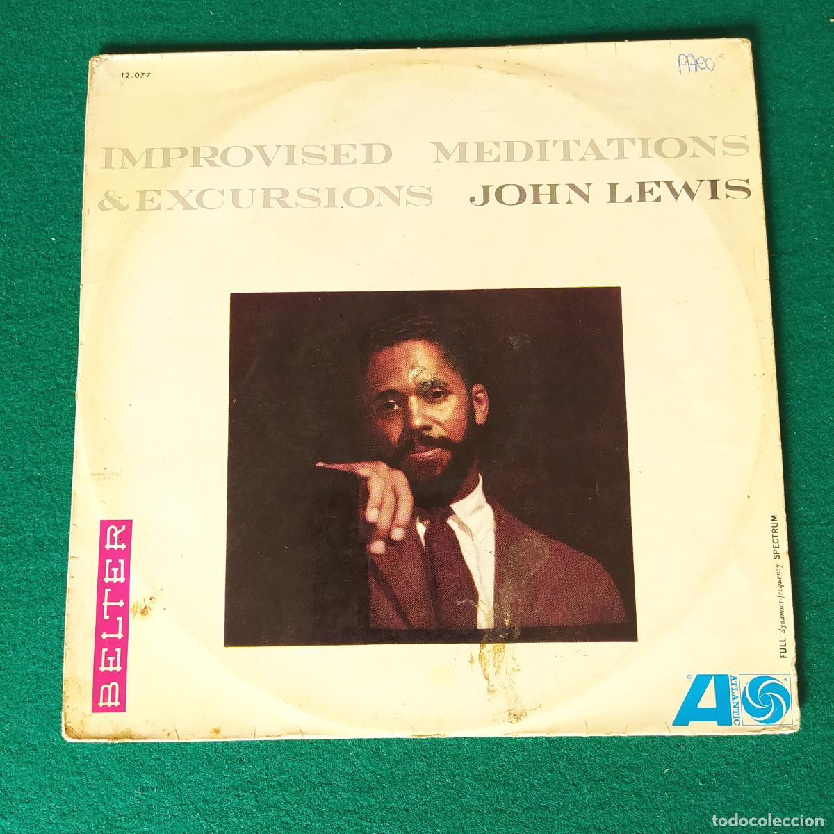 Discos de vinilo: John Lewis &ndash; Improvised Meditations & Excursions - Foto 1