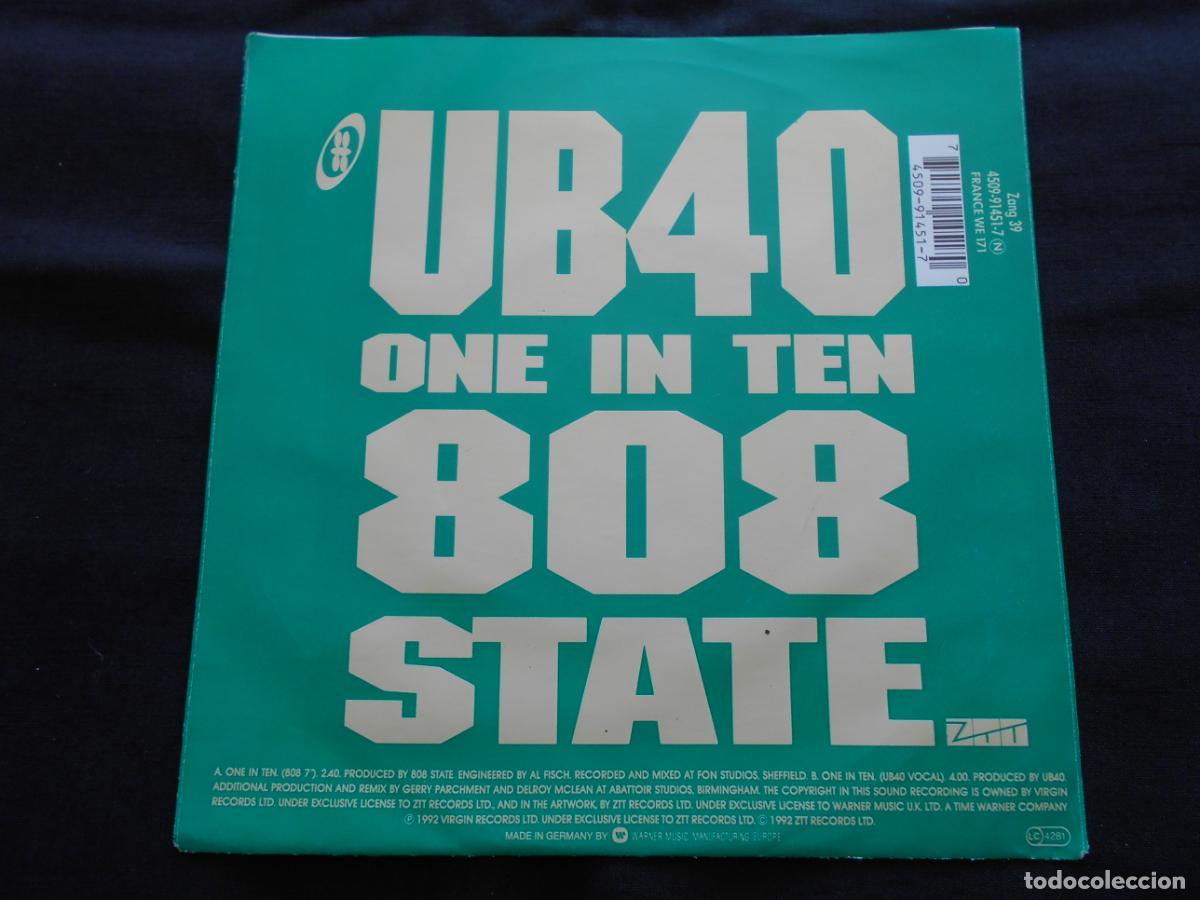 Discos de vinilo: UB40 // ONE IN TEN - Foto 2