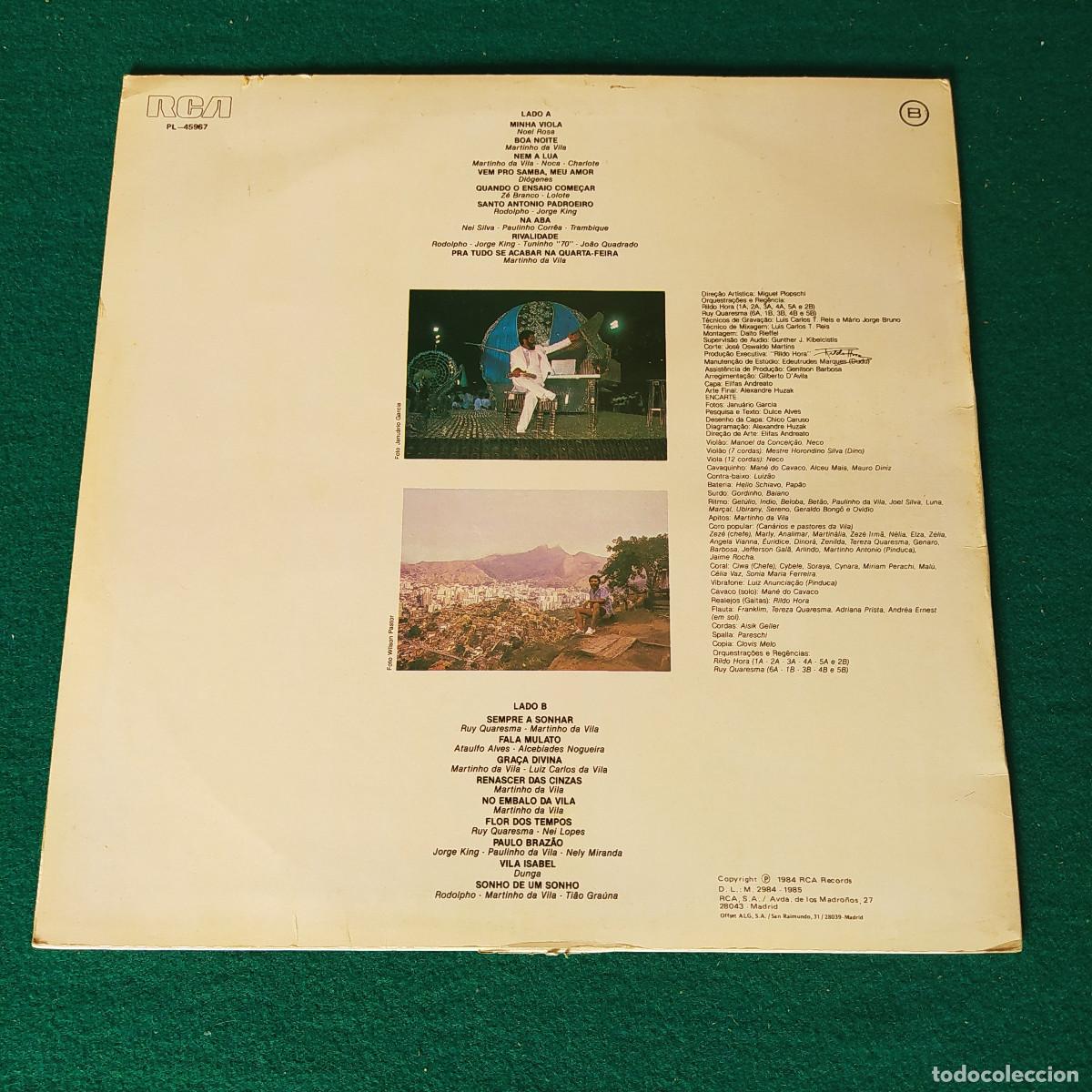 Discos de vinilo: Martinho Da Vila &ndash; Martinho Da Vila Isabel - Foto 2