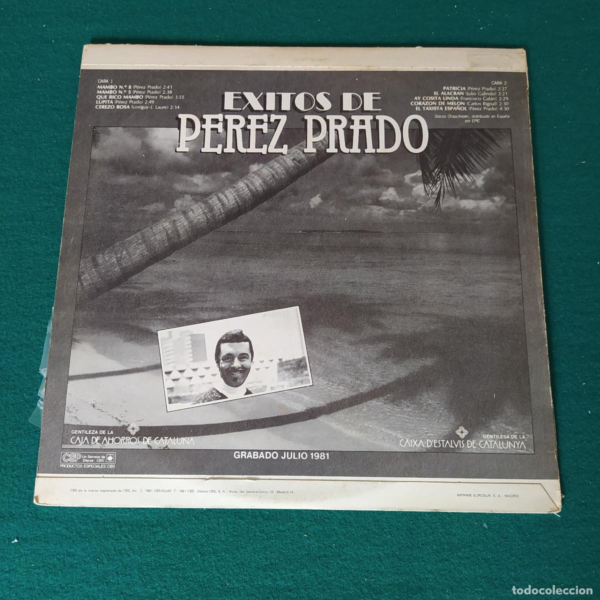 Discos de vinilo: Perez Prado &ndash; Exitos De Perez Prado - Foto 2