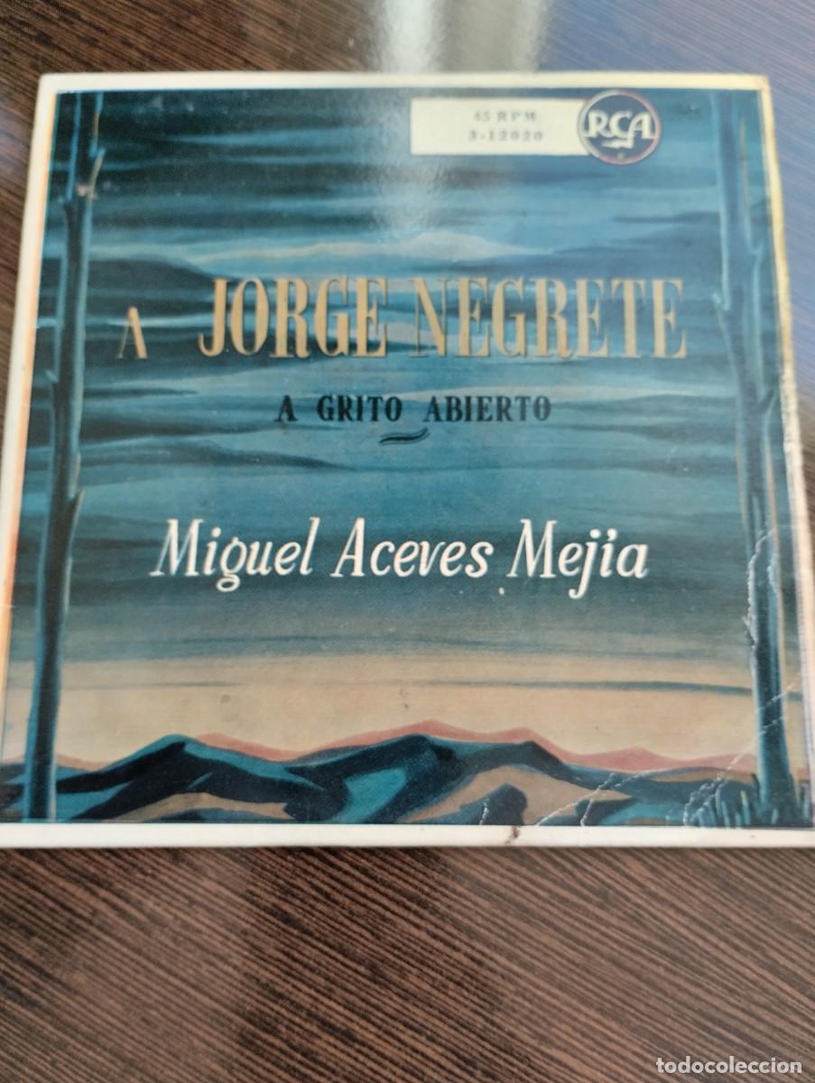 Discos de vinilo: Disco Single Miguel Aceves Mejia - Foto 1