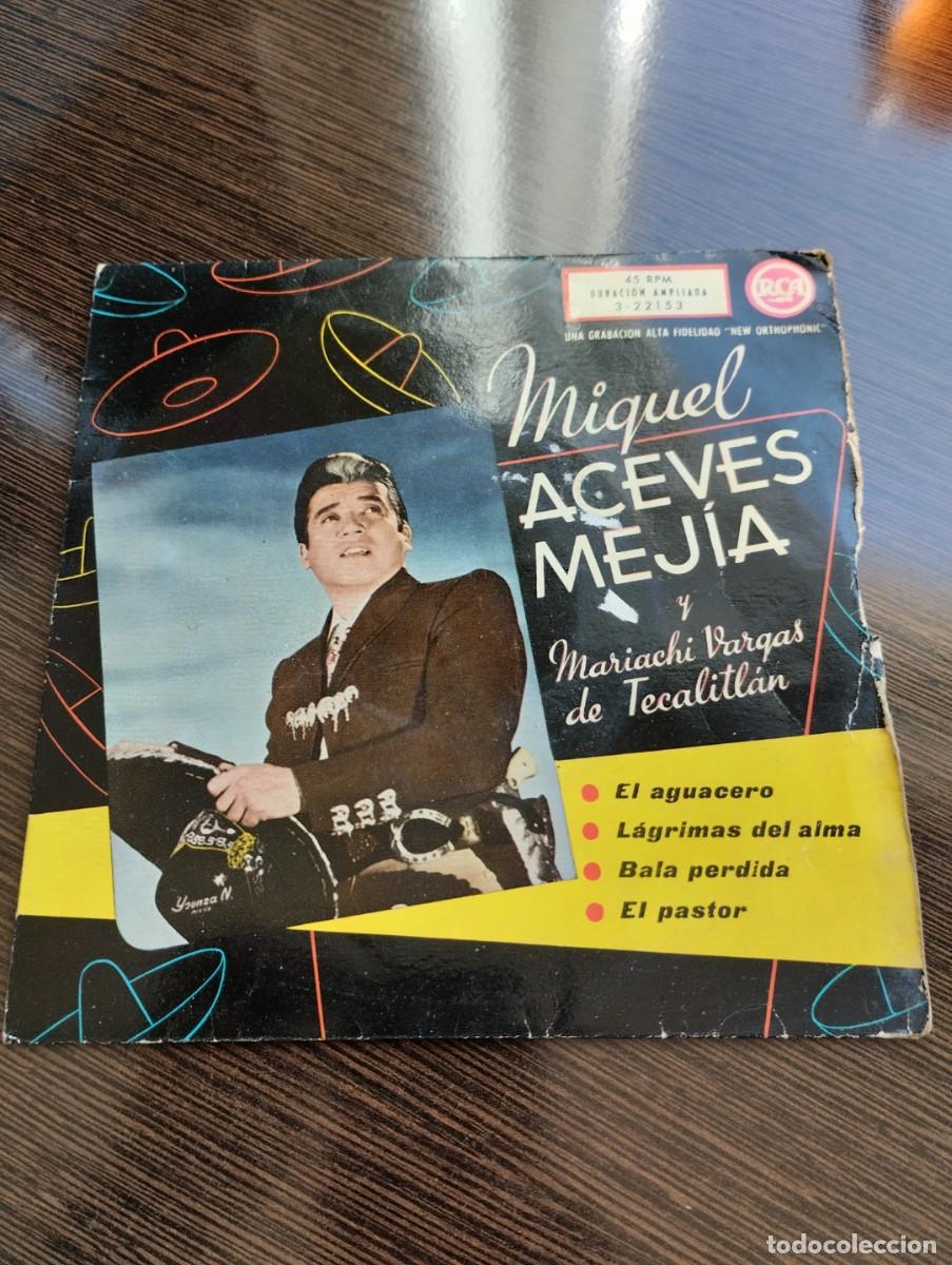 Discos de vinilo: Disco Single Miguel Aceves Mejia - Foto 1