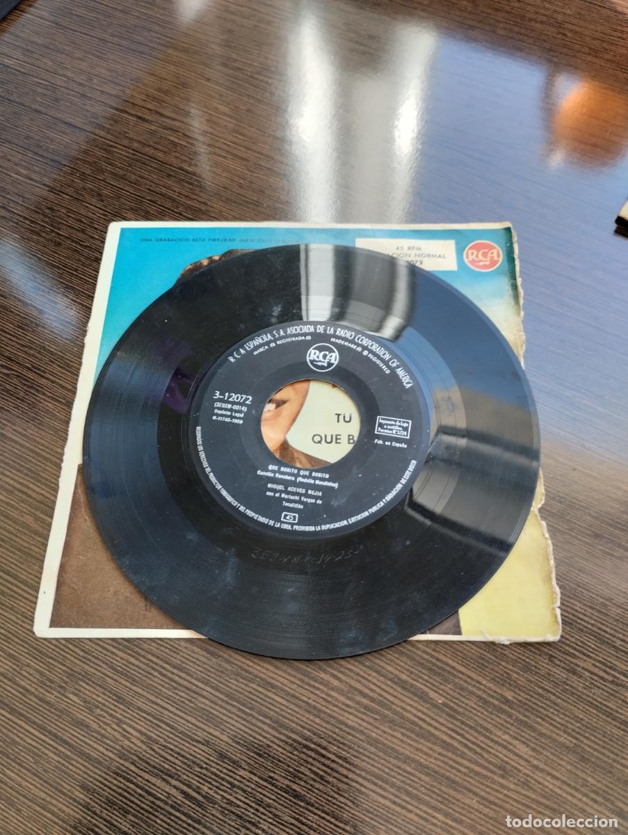 Discos de vinilo: Disco Single Miguel Aceves Mejia - Foto 2