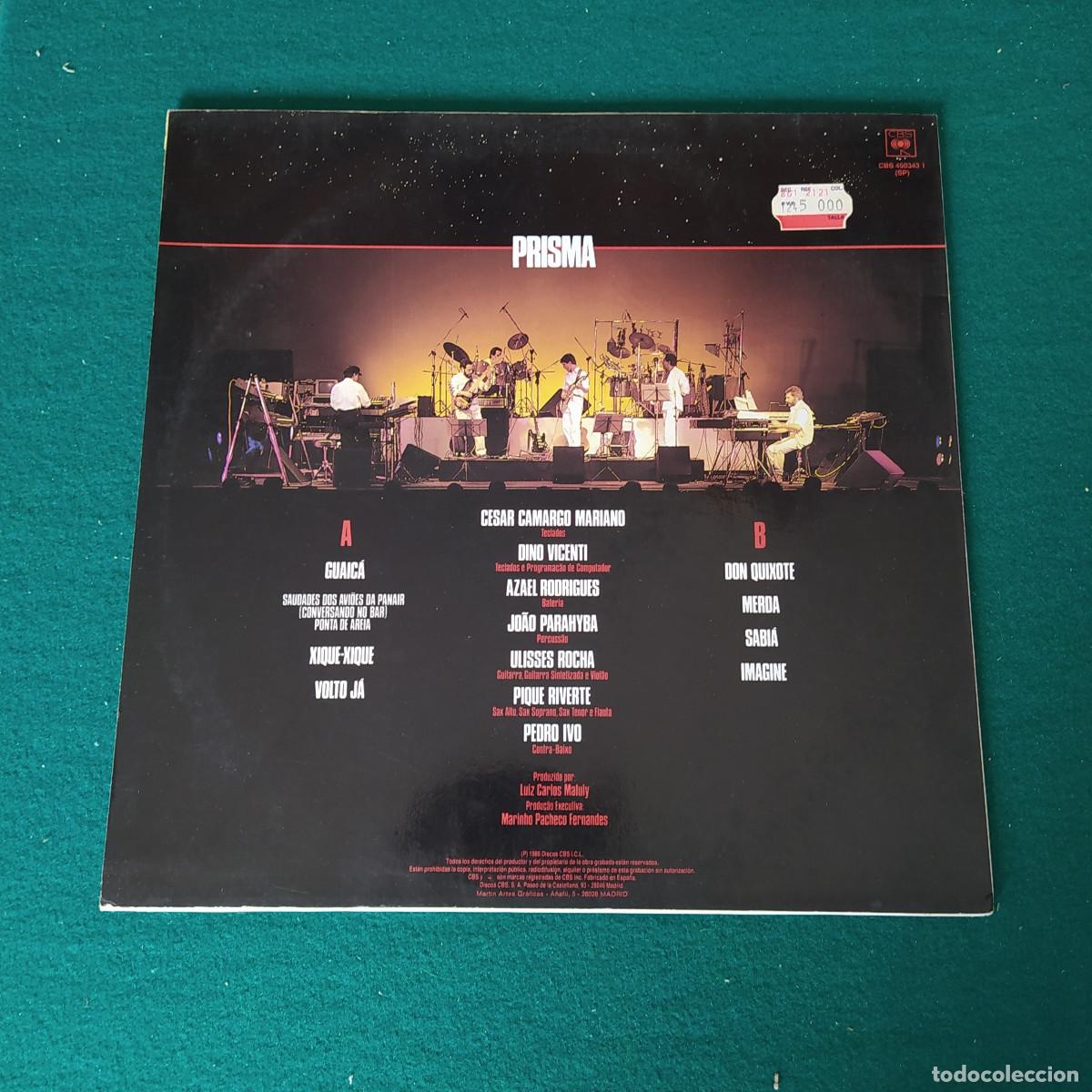 Discos de vinilo: C&eacute;sar Camargo Mariano & Prisma &ndash; Ponte Das Estrelas - Foto 2