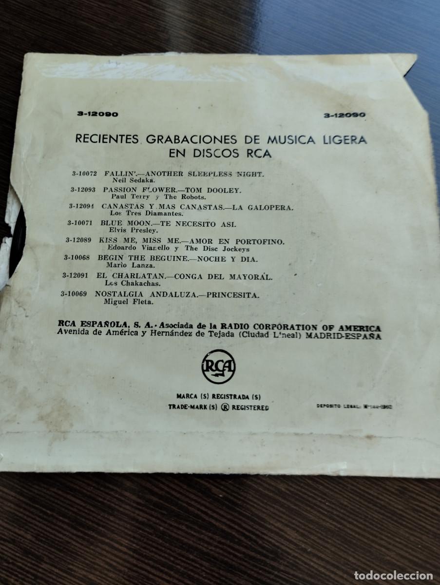 Discos de vinilo: Disco Single Carlos Gardel - Foto 2