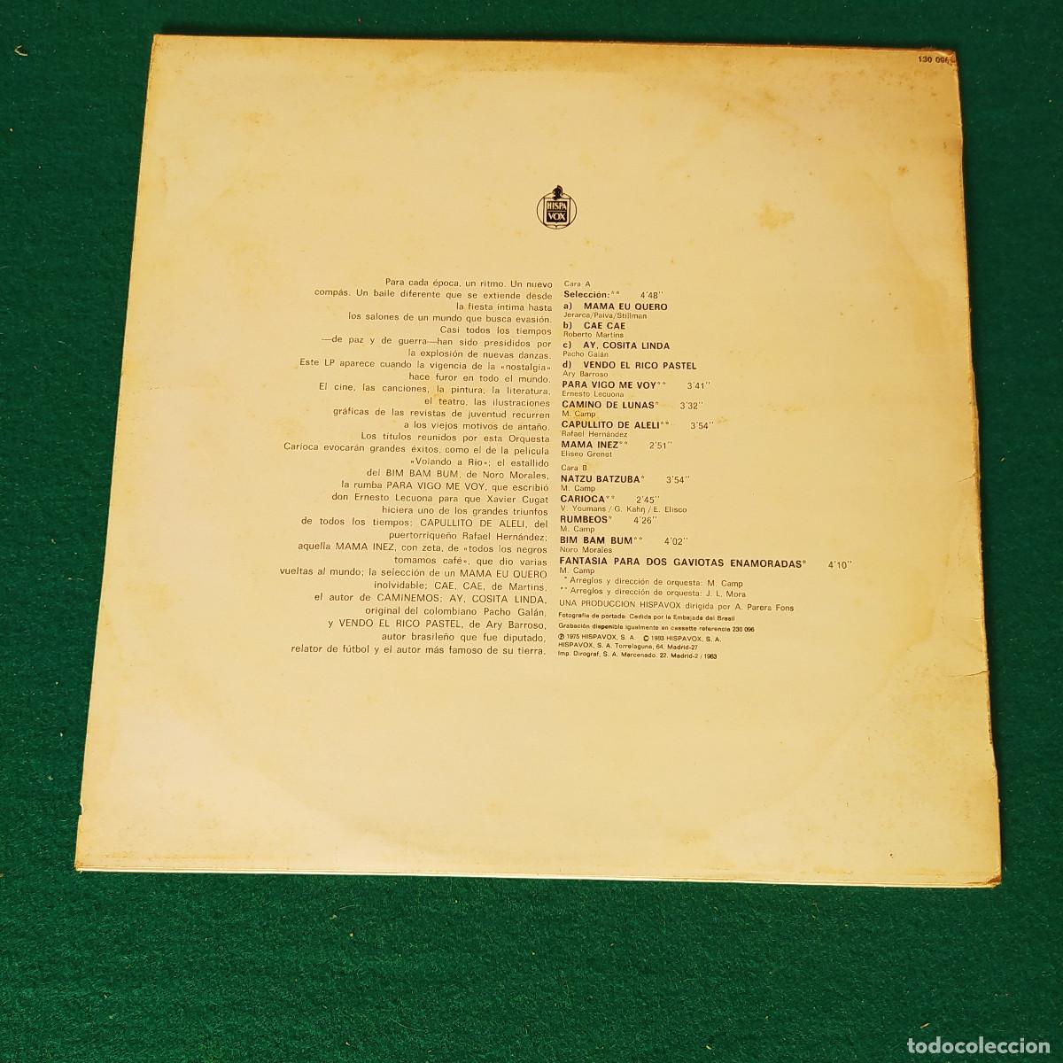 Discos de vinilo: Orquesta Carioca &ndash; Rumbeando - Foto 2