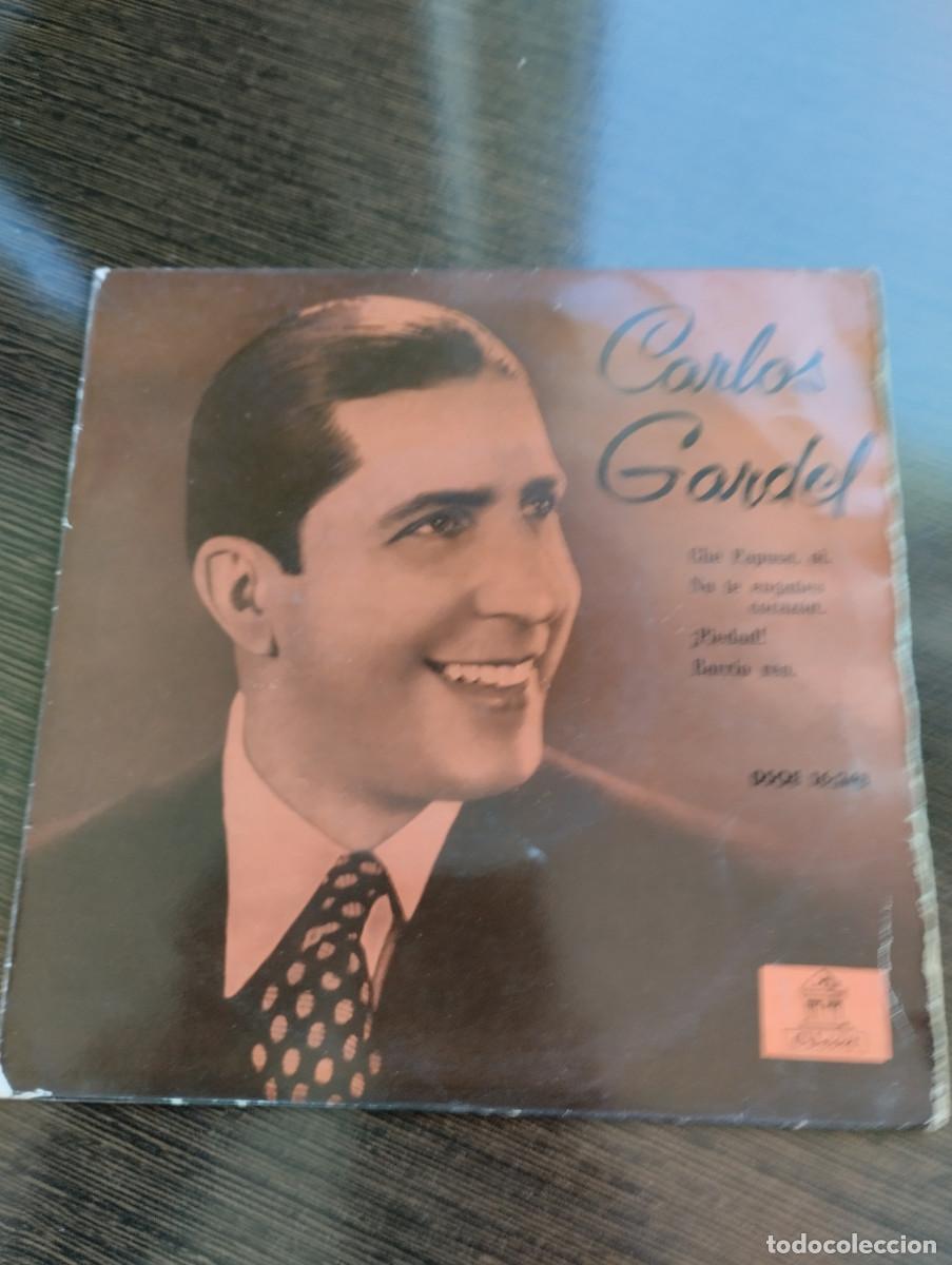Discos de vinilo: Disco Single Carlos Gardel - Foto 1