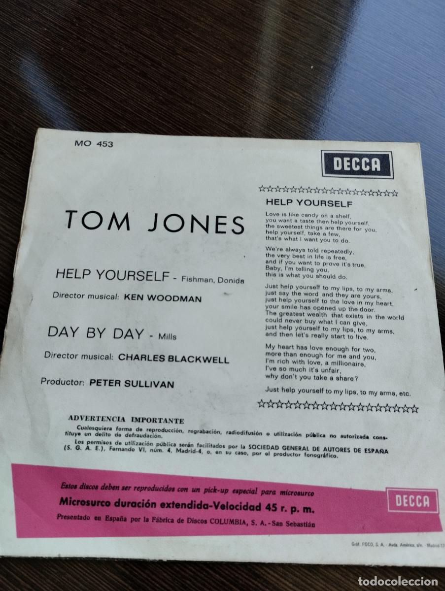 Discos de vinilo: Disco Single Tom Jones - Foto 2