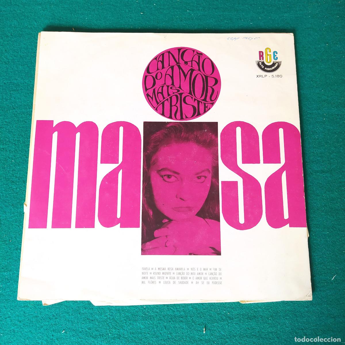 Discos de vinilo: Maisa &ndash; Can&ccedil;&atilde;o Do Amor Mais Triste - Foto 1
