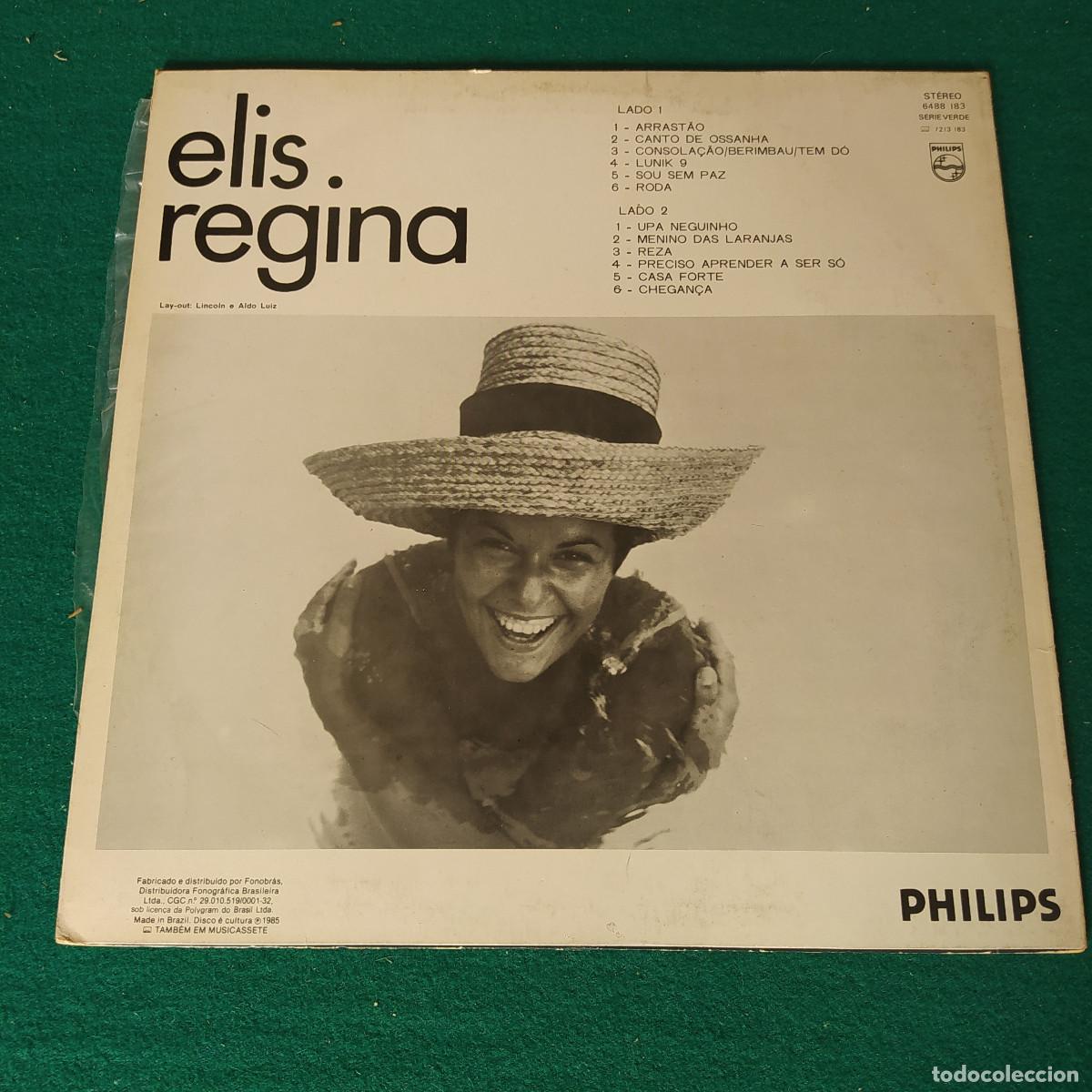 Discos de vinilo: ELIS REGINA Autografo de sucessos - Foto 2