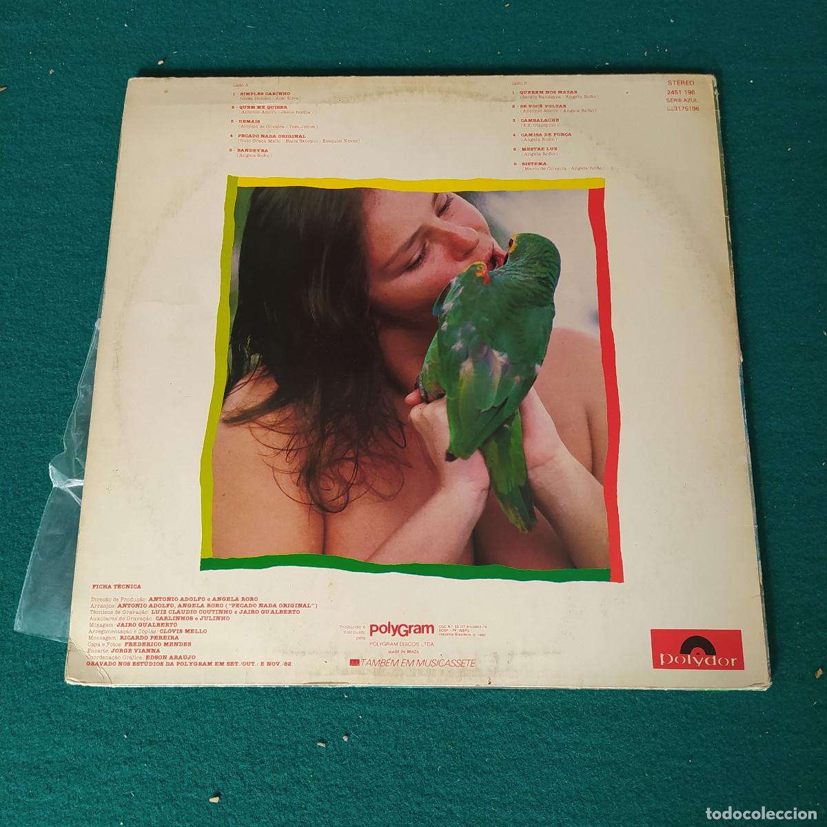 Discos de vinilo: Angela RoRo &ndash; Simples Carinho - Foto 2