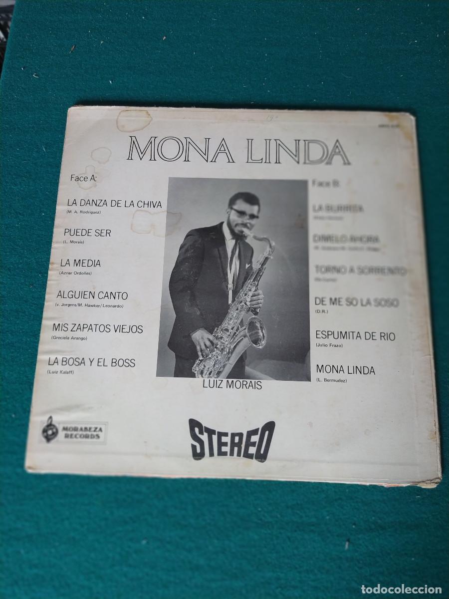 Discos de vinilo: Luis Morais &ndash; Mona Linda - Foto 2