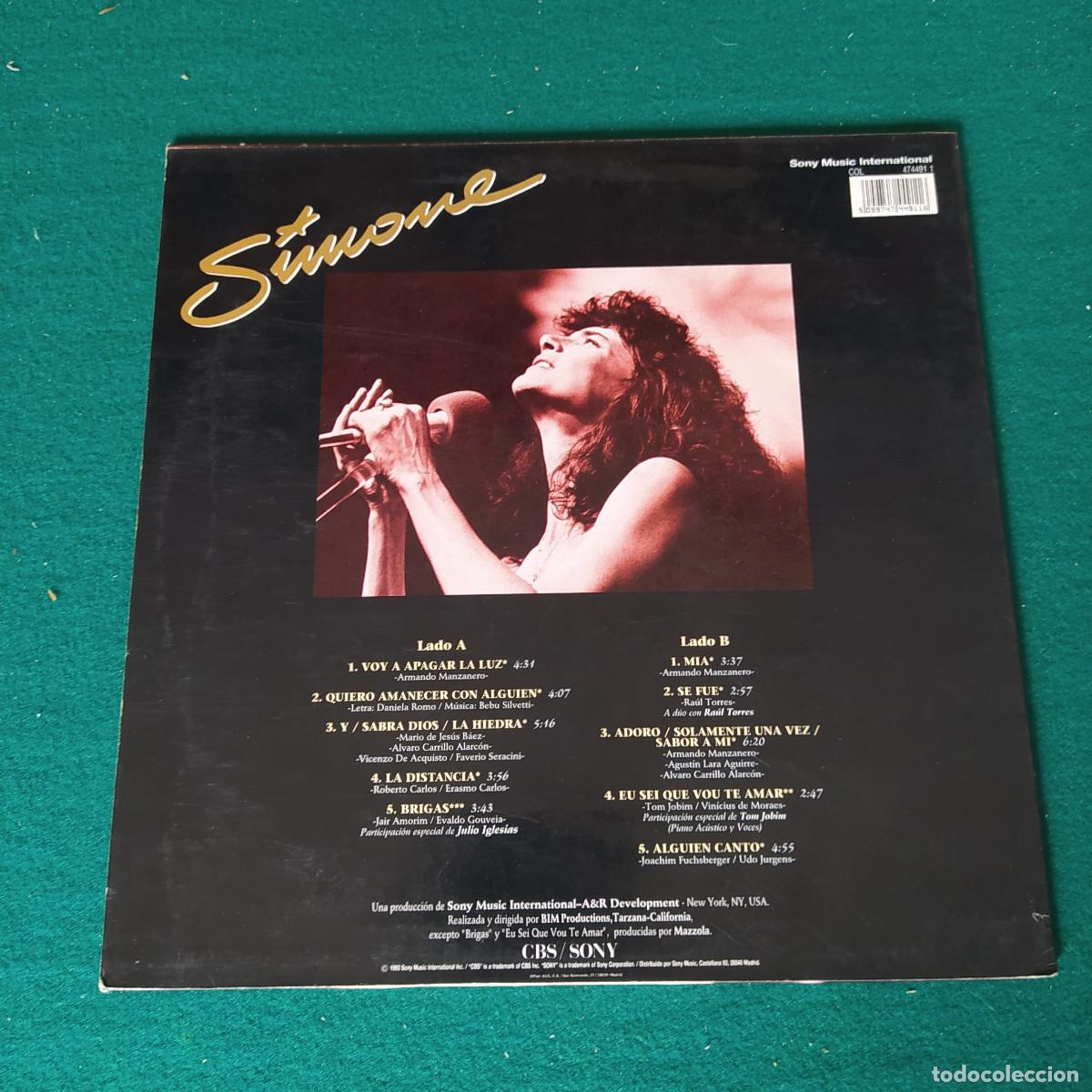 Discos de vinilo: Simone &ndash; La Distancia - Foto 2