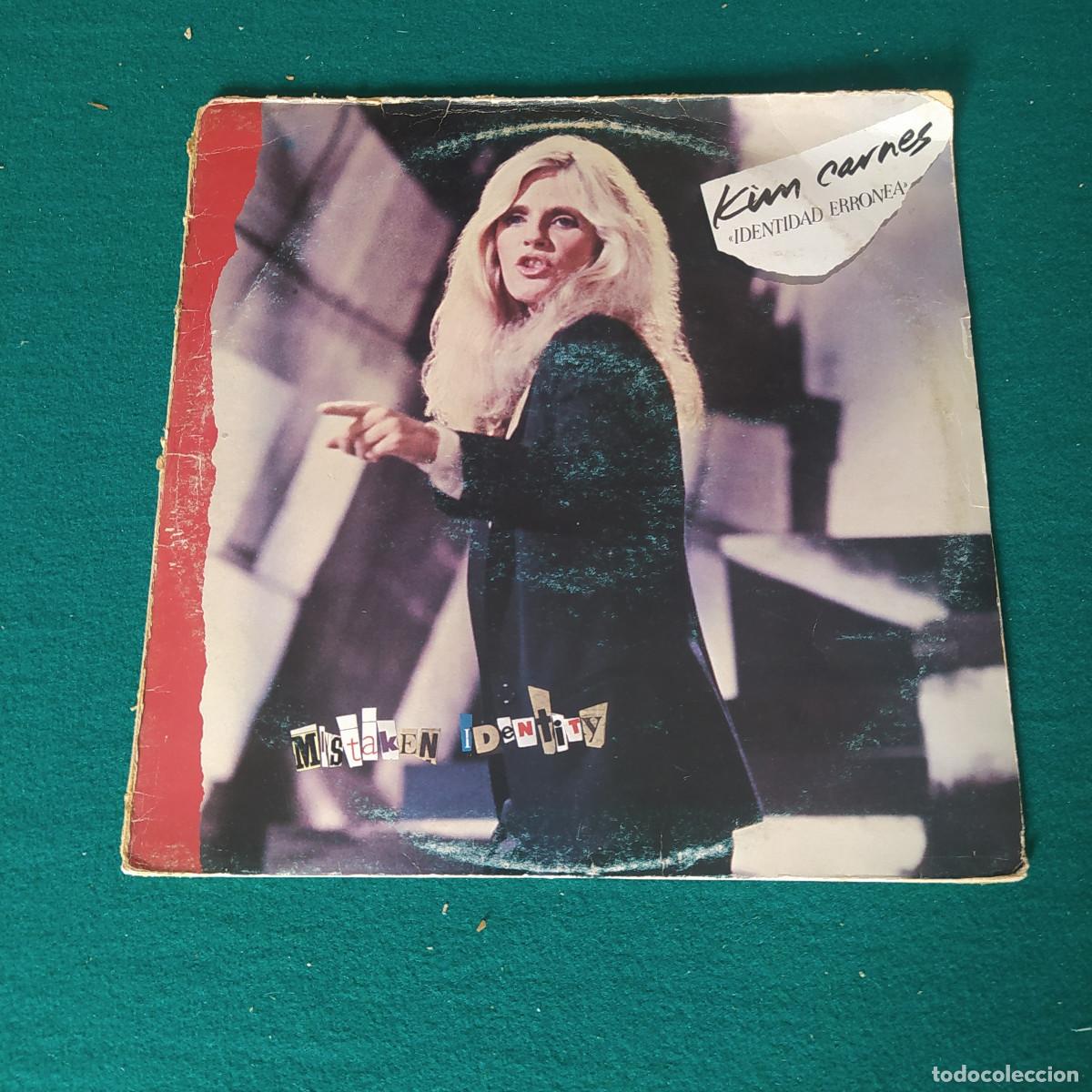 Discos de vinilo: Kim Carnes &ndash; Mistaken Identity = Identidad Erronea - Foto 1