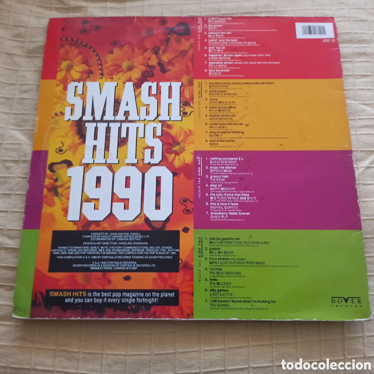 Discos de vinilo: Smash Hits 1990 (2xLP, Comp) - Foto 2