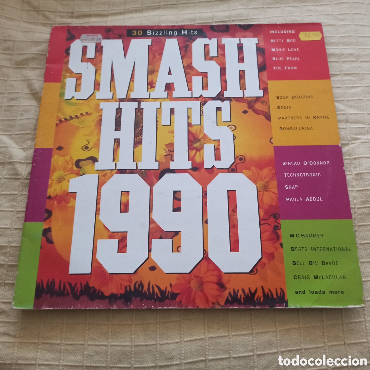 Discos de vinilo: Smash Hits 1990 (2xLP, Comp) - Foto 1