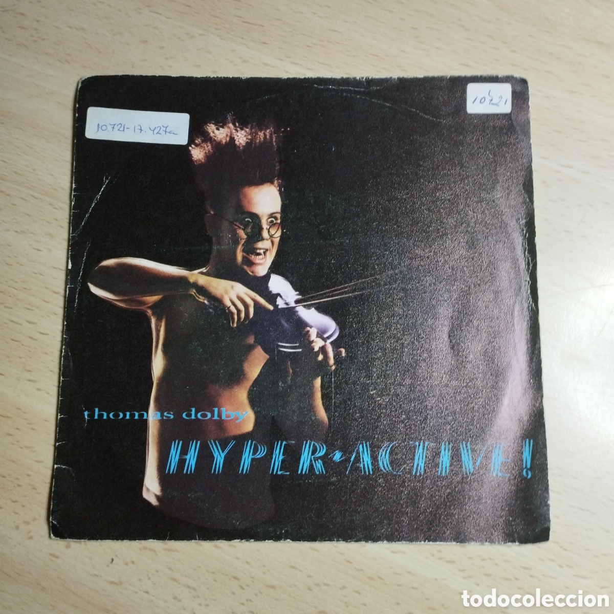 Discos de vinilo: Single 7&rdquo; PROMO Thomas Dolby. 1984 Hiper - Active! . - Foto 1