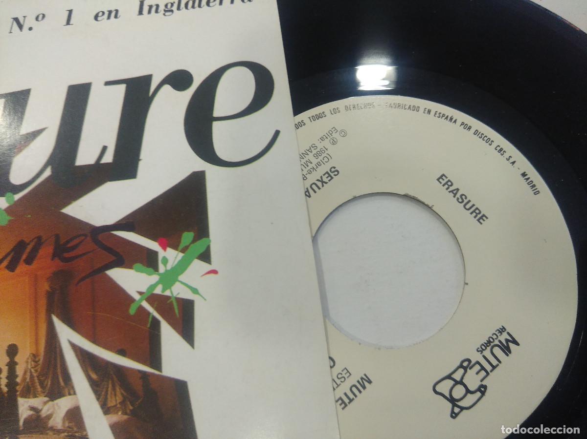 Discos de vinilo: ERASURE/SOMETIMES/SINGLE. - Foto 2